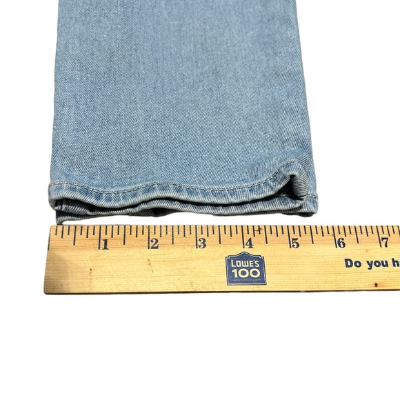 Paige Skyline Ankle Peg Light Blue distressed jeans Size 28 photo measurements - Picture 6 of 11